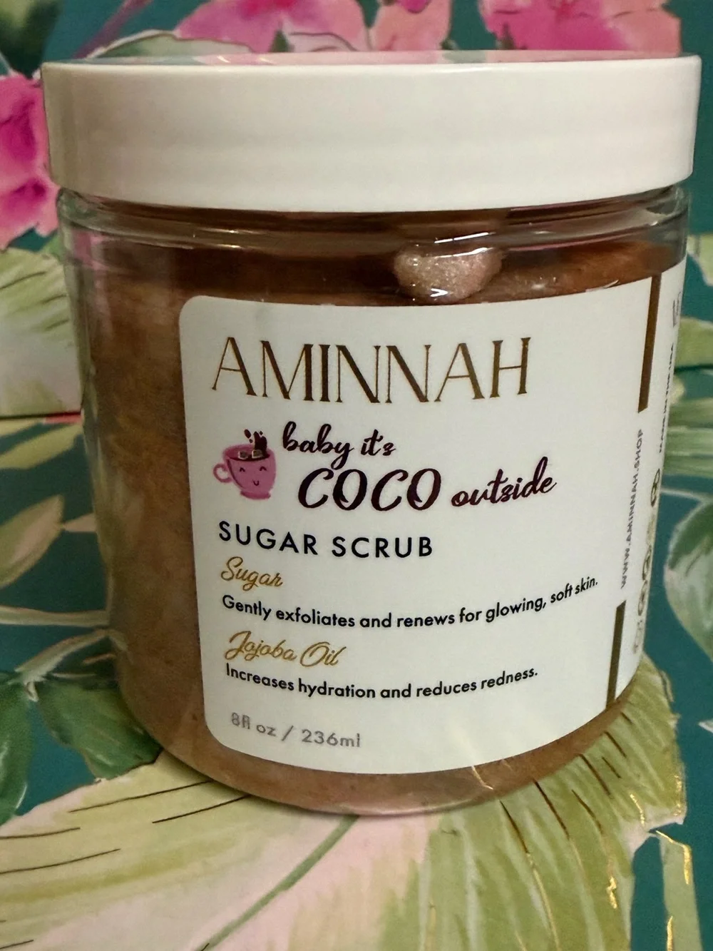 Aminnah cozy up